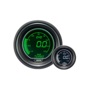 Reloj Presion Turbo Linea EVO 52 mm Blanco / Verde