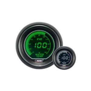 Reloj Temperatura De Agua EVO 52 mm Blanco / Verde