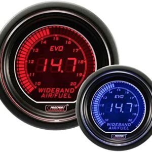 Reloj Wideband AFR Mezcla Linea EVO 52 mm Azul / Rojo