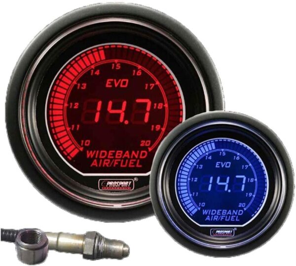 Reloj Wideband AFR Mezcla Linea EVO 52 mm Azul / Rojo - Imagen 3