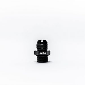 Adaptador con O-ring AN10-AN10 Negro
