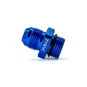 Adaptador con O-ring AN10-AN10 Rojo y Azul