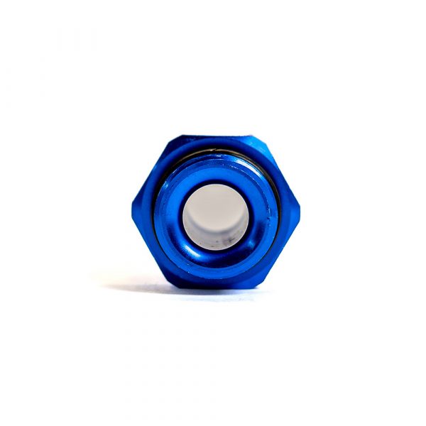 Adaptador con O-ring AN4-AN4 Rojo y Azul - Imagen 3