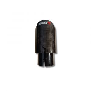 Cola de Escape Akrapovic Negro Brillo 89 mm