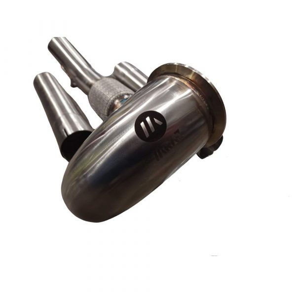 Downpipe VAG 2.0T MK7 MQB 3.5 pulgadas - Imagen 3