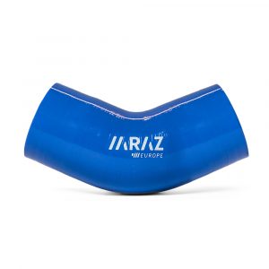 Manguito Silicona a 45 grados 57 mm Azul