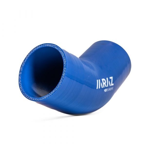Manguito Silicona a 45 grados 57 mm Azul - Imagen 3