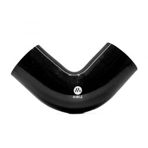 Manguito Silicona a 90 grados 51 mm Negro