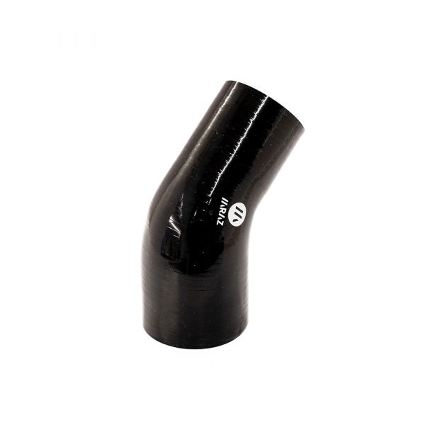 Manguito Silicona a 45 grados con Reducción 51/63 mm Negro - Imagen 2