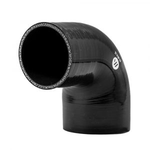 Manguito Silicona a 90 grados con reduccion 57/63 mm Negro