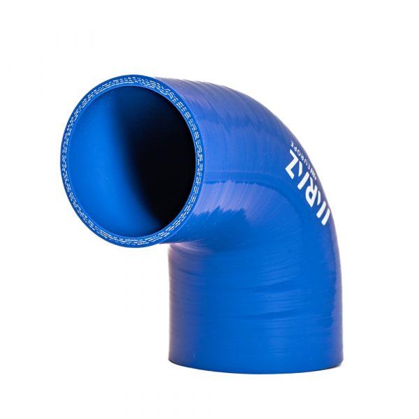 Manguito Silicona a 90 grados con reduccion 51/57 mm Azul - Imagen 3