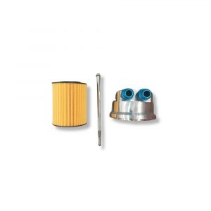 Tapa / Placa adaptadora radiador de aceite BMW M42