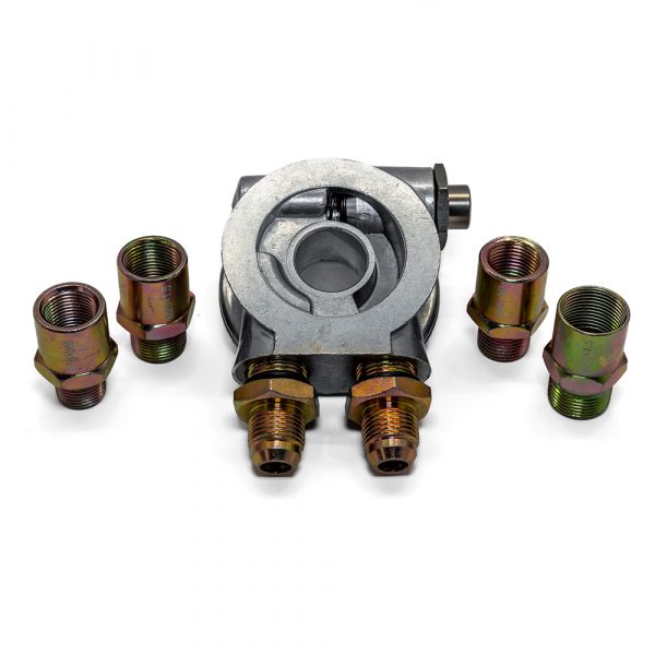 Oil Cooler Base/Placa Adaptadora Universal con termostato - Imagen 2