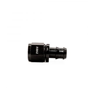 Racor Acople Simple Recto AN10 Negro