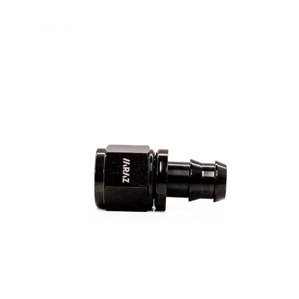 Racor Acople Simple Recto AN10 Negro - Imagen 2