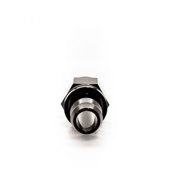 Racor Acople Simple Recto AN10 Negro - Imagen 3