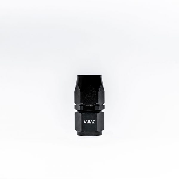 Racor AN8 Recto Negro